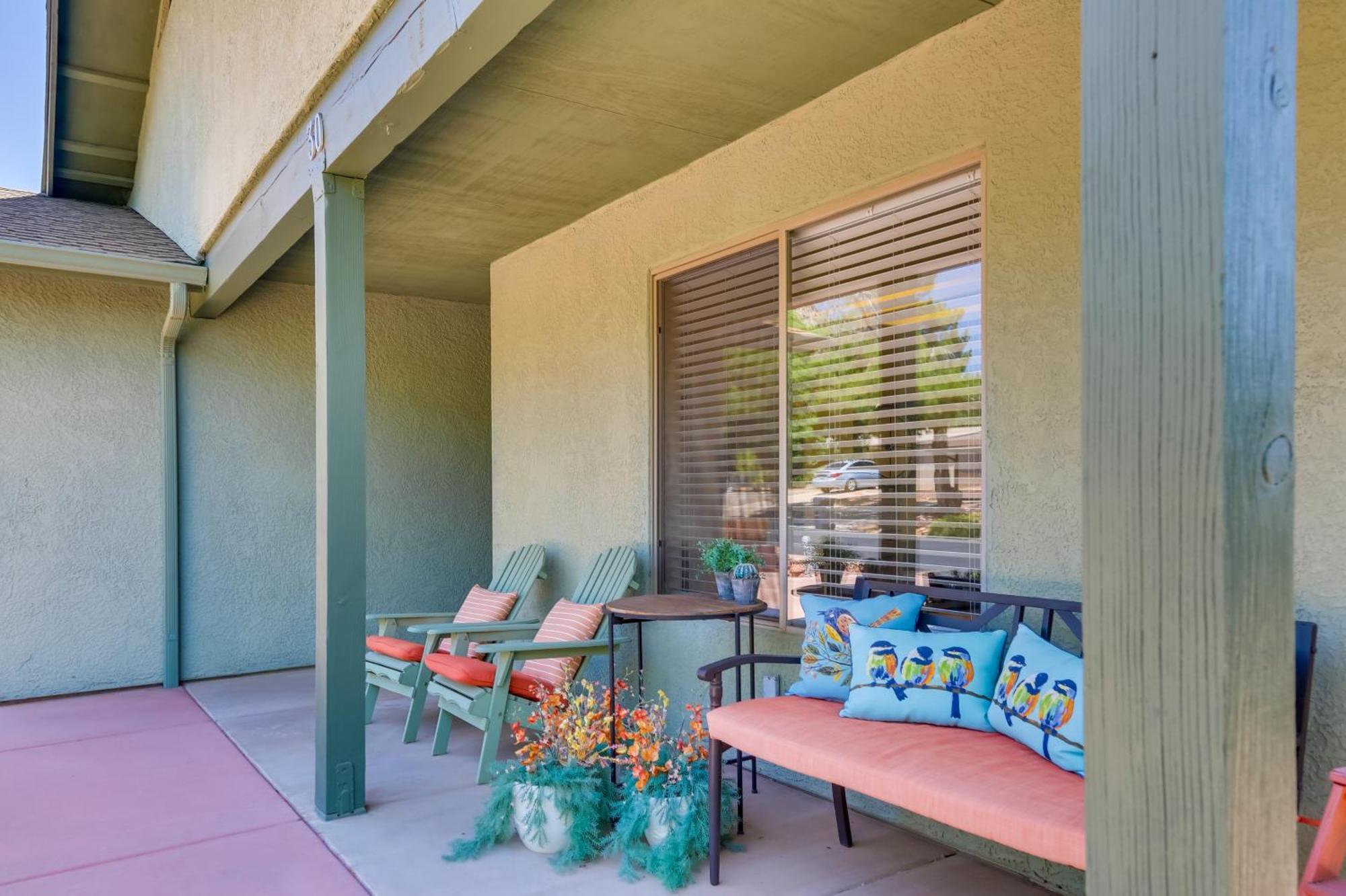 Red Rock Retreat With Patio 3 Mi To Downtown Sedona Villa ภายนอก รูปภาพ